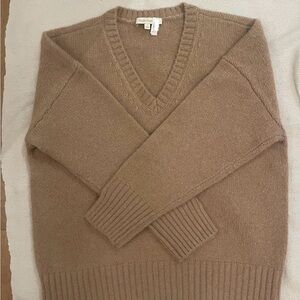 Favorite Daughter Cashmere Sweater in Almond